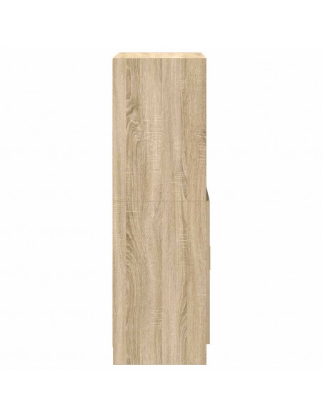 Mobile da Cucina Rovere Sonoma 57x41,5x131,5 cm in Truciolato