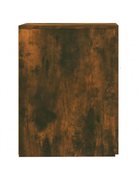Mobile Farmacia Rovere Fumo 20x45,5x60 cm in Legno Multistrato