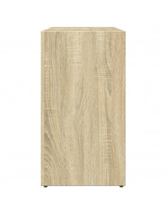 Mobile Lavabo Bagno Rovere Sonoma 60x33x60 cm Legno Multistrato