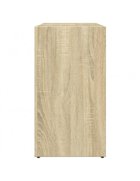 Mobile Lavabo Bagno Rovere Sonoma 60x33x60 cm Legno Multistrato