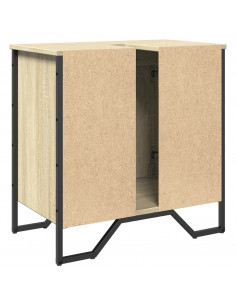 Mobile Lavabo Bagno Rovere Sonoma 60x35x60 cm in Truciolato