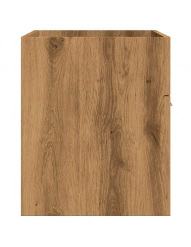 Mobile Lavabo Bagno Artigianale 80x38,5x46 cm Legno Multistrato