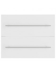 Mobile Lavabo Bianco 60x38,5x48 cm in Legno Multistrato