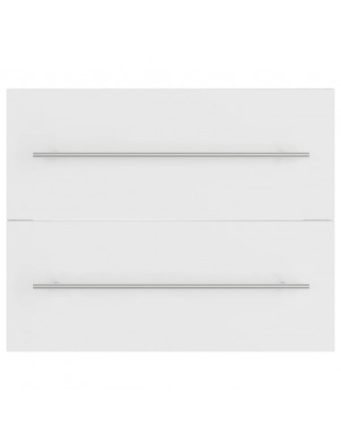Mobile Lavabo Bianco 60x38,5x48 cm in Legno Multistrato