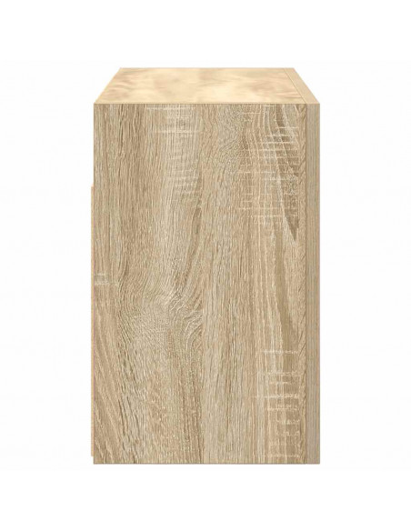 Mobile da Bagno Rovere Sonoma 60x25x40 cm in Legno Multistrato