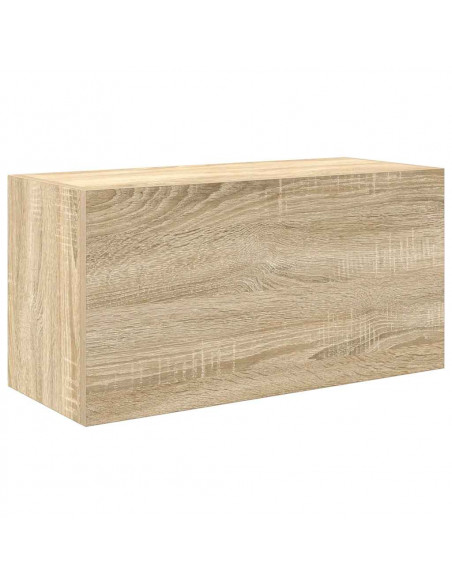 Mobile da Bagno Rovere Sonoma 60x25x30 cm in Legno Multistrato