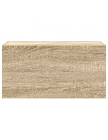 Mobile da Bagno Rovere Sonoma 60x25x30 cm in Legno Multistrato