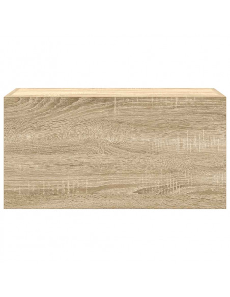 Mobile da Bagno Rovere Sonoma 60x25x30 cm in Legno Multistrato