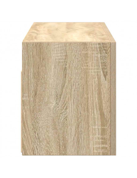 Mobile da Bagno Rovere Sonoma 60x25x30 cm in Legno Multistrato