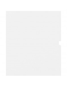 Mobile Lavabo Bianco 90x38,5x45 cm in Legno Multistrato