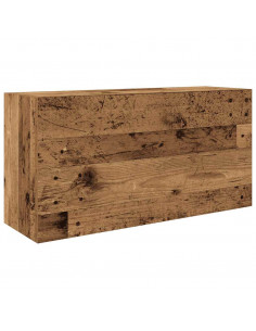 Mobile da Bagno Legno Antico 80x25x40 cm in Truciolato