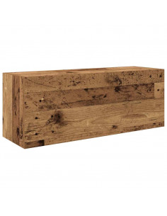 Mobile da Bagno Legno Antico 80x25x30 cm in Truciolato