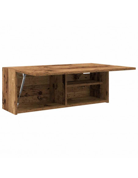 Mobile da Bagno Legno Antico 80x25x30 cm in Truciolato