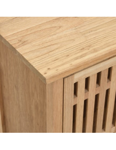 Mobile Lavabo da Bagno 66x29x61,5cm Legno Massello di Noce