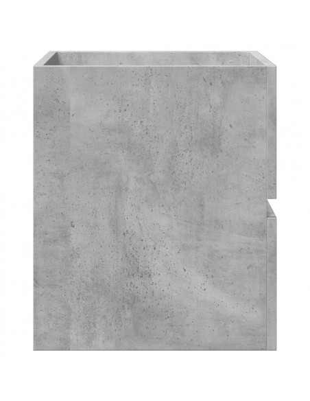Mobile Lavabo Grigio Cemento 41x38,5x45 cm in Legno Multistrato