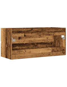 Mobile Lavabo Legno Antico 100x38,5x45 cm in Legno Multistrato