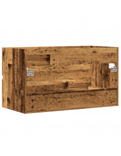 Mobile Lavabo Legno Antico 90x38,5x45 cm in Truciolato