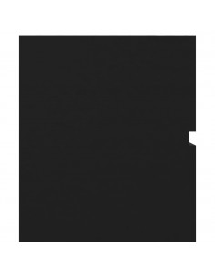 Mobile Lavabo Nero 100x38,5x45 cm in Legno Multistrato