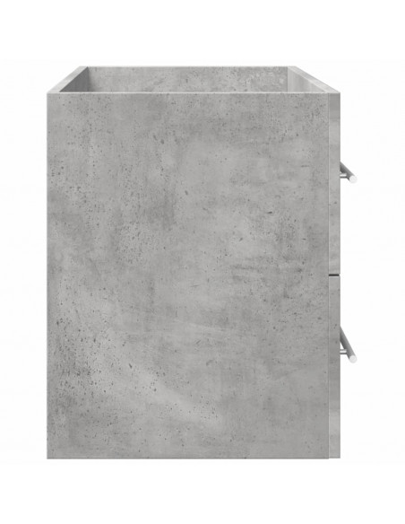 Mobile Lavabo Rovere Artigianale 80x38,5x48 cm in Truciolato