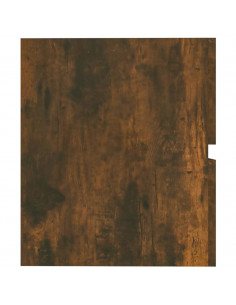 Mobile Lavabo Rovere Fumo 41x38,5x45 cm in Legno Multistrato