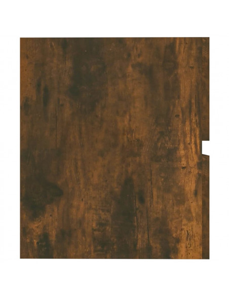 Mobile Lavabo Rovere Fumo 41x38,5x45 cm in Legno Multistrato
