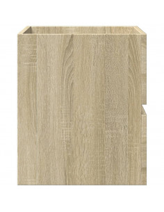 Mobile Lavabo Rovere Sonoma 41x38,5x45 cm in Legno Multistrato