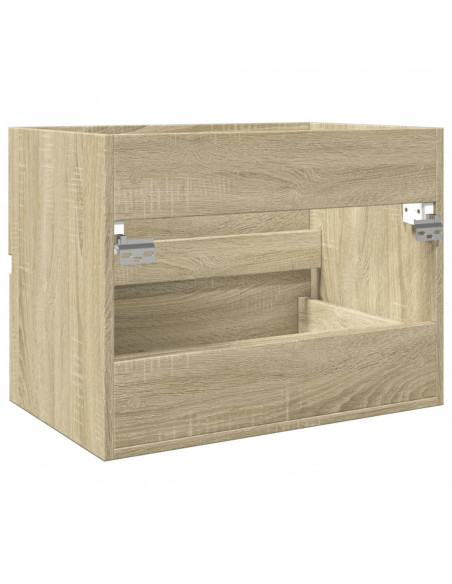 Mobile Lavabo Rovere Sonoma 60x38,5x45 cm in Legno Multistrato