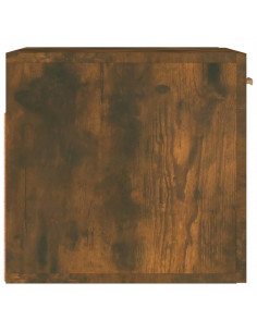 Mobile Parete Rovere Fumo 80x35x36,5 cm in Legno Multistrato