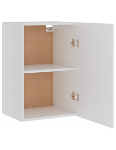 Mobile Pensile Bianco 39,5x31x60 cm in Legno Multistrato