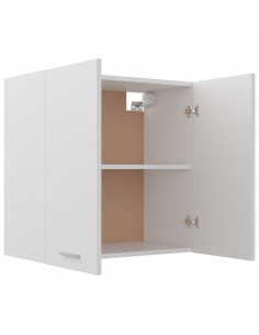 Mobile Pensile Bianco 60x31x60 cm in Legno Multistrato