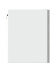 Mobile Pensile Grigio Cemento 60x31x40 cm in Legno Multistrato