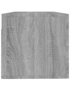 Mobile Pensile Grigio Sonoma 100x36,5x35 cm Legno Multistrato