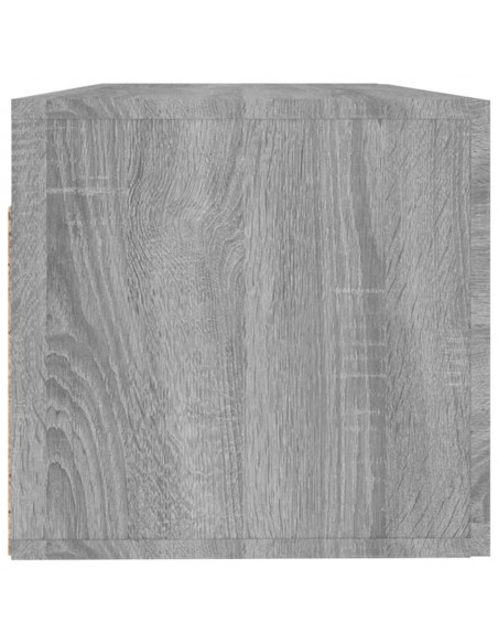 Mobile Pensile Grigio Sonoma 100x36,5x35 cm Legno Multistrato
