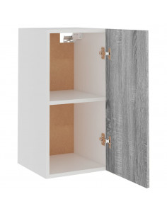 Mobile Pensile Grigio Sonoma 29,5x31x60 cm in Legno Multistrato