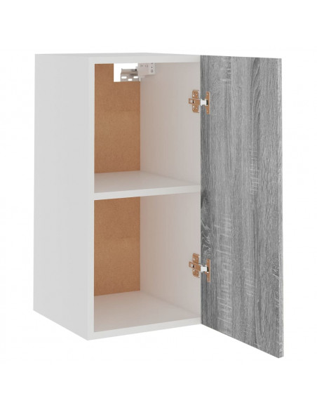 Mobile Pensile Grigio Sonoma 29,5x31x60 cm in Legno Multistrato