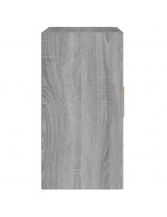 Mobile Pensile Grigio Sonoma 60x30x60 cm Legno Multistrato