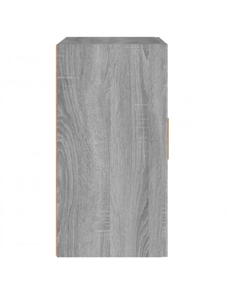 Mobile Pensile Grigio Sonoma 60x30x60 cm Legno Multistrato
