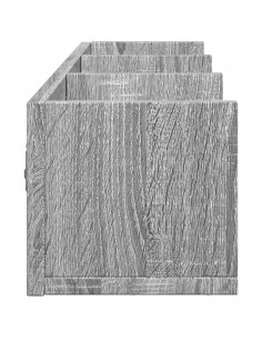 Mobile Pensile Grigio Sonoma 75x18x16,5 cm in Legno Multistrato