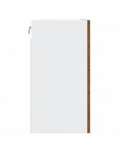 Mobile Pensile Legno Antico 80x31x60 cm in Legno Multistrato