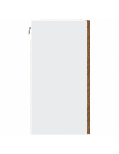 Mobile Pensile Legno Antico 80x31x60 cm in Legno Multistrato