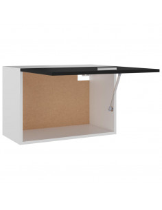 Mobile Pensile Nero 60x31x40 cm in Legno Multistrato