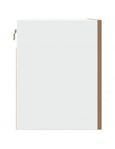 Mobile Pensile Rovere Artigianale 60x31x40 cm Legno Multistrato