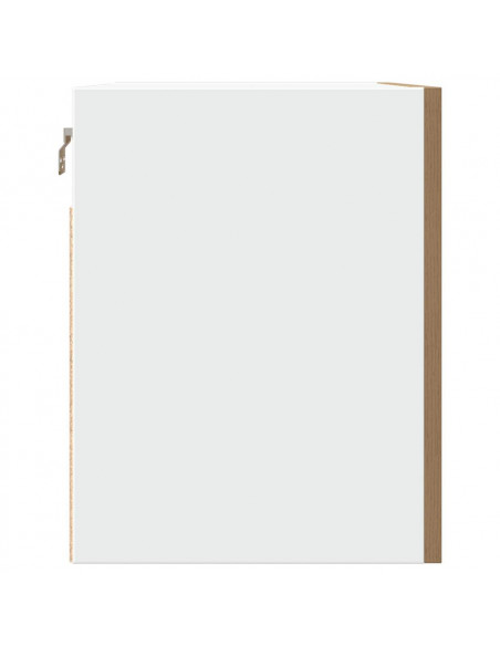 Mobile Pensile Rovere Artigianale 60x31x40 cm Legno Multistrato