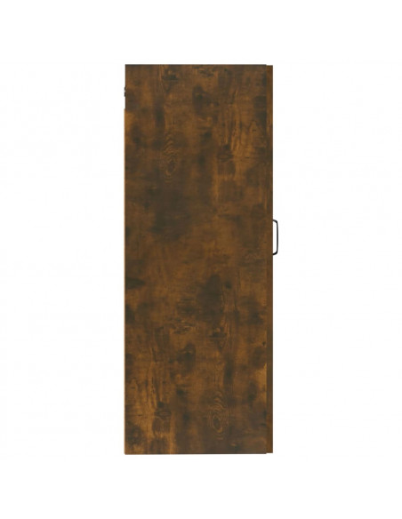Mobile Pensile Rovere Fumo 35x34x90 cm in Legno Multistrato