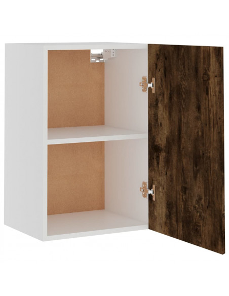 Mobile Pensile Rovere Fumo 39,5x31x60cm in Legno Multistrato