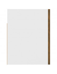 Mobile Pensile Rovere Fumo 60x31x40 cm in Legno Ingegnerizzato