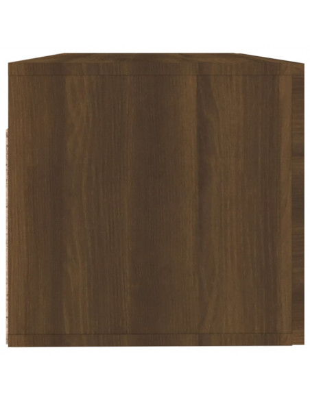 Mobile Pensile Rovere Marrone 100x36,5x35 cm Legno Multistrato