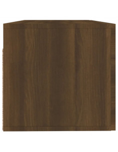 Mobile Pensile Rovere Marrone 100x36,5x35 cm Legno Multistrato