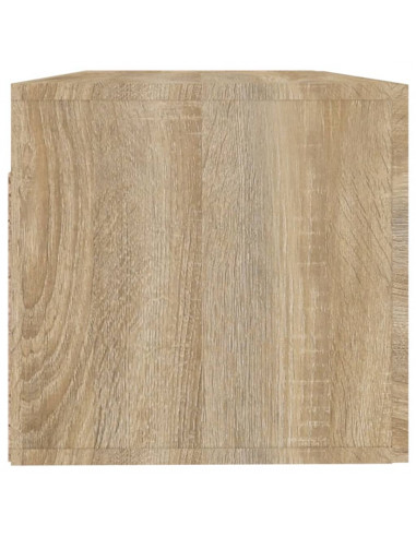 Mobile Pensile Rovere Sonoma 100x36,5x35 cm Legno Multistrato