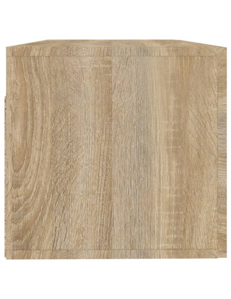 Mobile Pensile Rovere Sonoma 100x36,5x35 cm Legno Multistrato